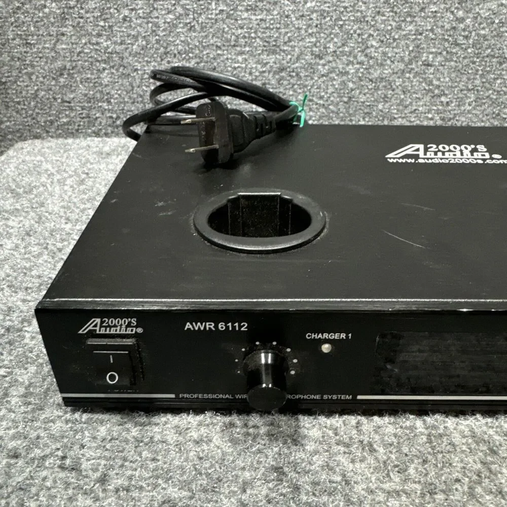 AUDIO 2000'S‎ AWR 6112 PROFESSIONAL WIRELESS MICROPHONE SYSTEM